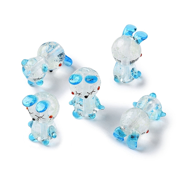PandaHall Luminous Handmade Lampwork Beads Strands, Glow in the Dark, Rabbit, 24~24.5x14~15.5x13~13.5mm, Hole: 1.8mm, about 20pcs/strand...
PandaHall Luminous Handmade Lampwork Beads Strands, Glow in the Dark, Rabbit, 24~24.5x14~15.5x13~13.5mm, Hole: 1.8mm, about 20pcs/strand...