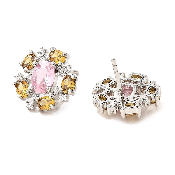 PandaHall Flower Brass Micro Pave Cubic Zirconia Stud Earrings, Long-Lasting Plated, Lead Free & Cadmium Free, Platinum, 14mm Cubic Zirconia...
PandaHall Flower Brass Micro Pave Cubic Zirconia Stud Earrings, Long-Lasting Plated, Lead Free & Cadmium Free, Platinum, 14mm Cubic Zirconia...