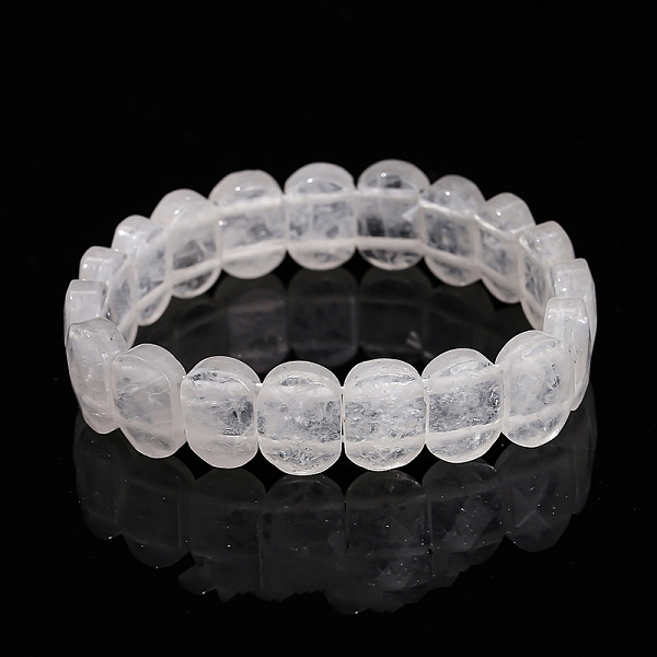 PandaHall Natural Quartz Crystal Oval Bead Stretch Bracelets for Men Women, Inner Diameter: 2-3/8 inch(6cm) Quartz Crystal Oval
PandaHall Natural Quartz Crystal Oval Bead Stretch Bracelets for Men Women, Inner Diameter: 2-3/8 inch(6cm) Quartz Crystal Oval