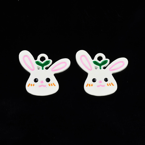 PandaHall Alloy Spray Painted Enamel Pendants, Cadmium Free & Lead Free, Rabbit, Dark Orange, 17x19.5x2mm, Hole: 2mm Alloy+Enamel Rabbit
PandaHall Alloy Spray Painted Enamel Pendants, Cadmium Free & Lead Free, Rabbit, Dark Orange, 17x19.5x2mm, Hole: 2mm Alloy+Enamel Rabbit