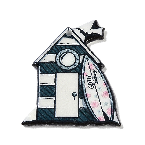 PandaHall Acrylic Pendants, Double-sided Printed , House, 38.5x31.5x2.5mm, Hole: 1.6mm Acrylic House
PandaHall Acrylic Pendants, Double-sided Printed , House, 38.5x31.5x2.5mm, Hole: 1.6mm Acrylic House
