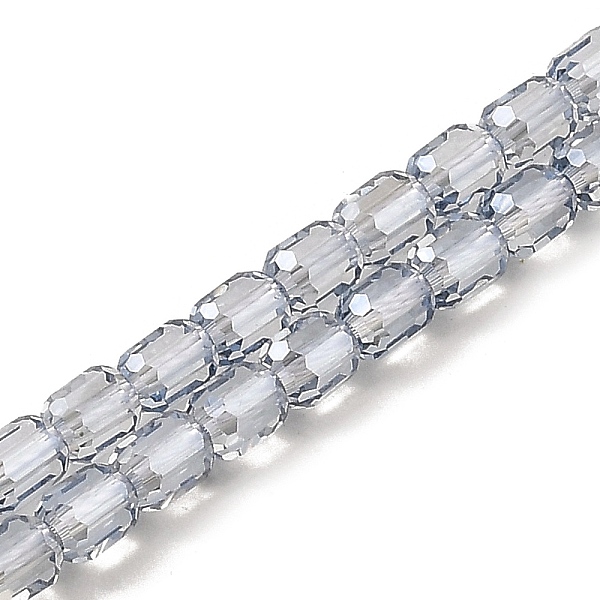 PandaHall Electroplate Transparent Glass Beads Strands, Faceted, Column, Light Steel Blue, 5.5x4mm, Hole: 1mm, about 75pcs/strand...
PandaHall Electroplate Transparent Glass Beads Strands, Faceted, Column, Light Steel Blue, 5.5x4mm, Hole: 1mm, about 75pcs/strand...