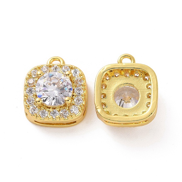PandaHall Brass Pendants with Clear Glass, Square Charms, Real 18K Gold Plated, 12.5x10.5x5.5mm, Hole: 1.2mm Brass+Glass Square Clear
PandaHall Brass Pendants with Clear Glass, Square Charms, Real 18K Gold Plated, 12.5x10.5x5.5mm, Hole: 1.2mm Brass+Glass Square Clear