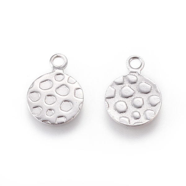 PandaHall 304 Stainless Steel Charms, Flat Round, Bumpy, Stainless Steel Color, 13.5x10x0.7mm, Hole: 1.8mm 304 Stainless Steel Flat Round
PandaHall 304 Stainless Steel Charms, Flat Round, Bumpy, Stainless Steel Color, 13.5x10x0.7mm, Hole: 1.8mm 304 Stainless Steel Flat Round
