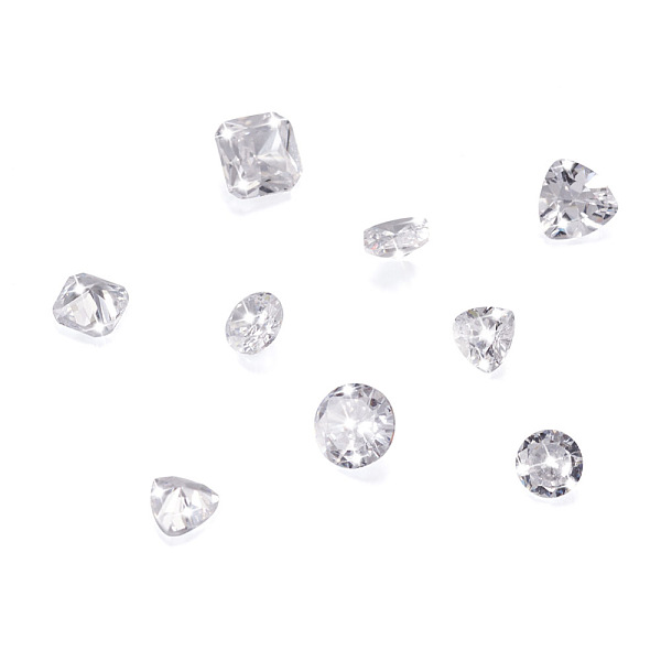 PandaHall Jewelry 60Pcs 3 Style Cubic Zirconia Beads & Cabochons, Faceted, Mix-shaped, Clear, 20pcs/style Cubic Zirconia Mixed Shapes Clear
PandaHall Jewelry 60Pcs 3 Style Cubic Zirconia Beads & Cabochons, Faceted, Mix-shaped, Clear, 20pcs/style Cubic Zirconia Mixed Shapes Clear