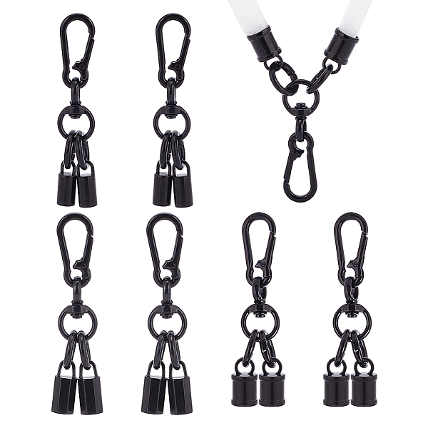 PandaHall WADORN 6 Sets Phone Lanyard Cord Ends Kits, Nylon Adjustable Neck Lanyard Hardwares DIY Handmade Pendant Making Accessories...
PandaHall WADORN 6 Sets Phone Lanyard Cord Ends Kits, Nylon Adjustable Neck Lanyard Hardwares DIY Handmade Pendant Making Accessories...