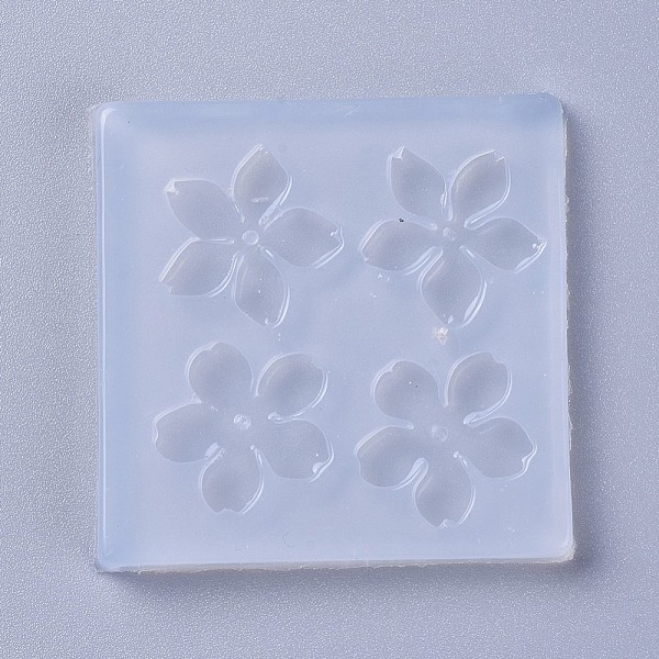 PandaHall Silicone Molds, Resin Casting Molds, For UV Resin, Epoxy Resin Jewelry Making, Flower, White, 48x48mm, Flower: 20mm Silicone...
PandaHall Silicone Molds, Resin Casting Molds, For UV Resin, Epoxy Resin Jewelry Making, Flower, White, 48x48mm, Flower: 20mm Silicone...