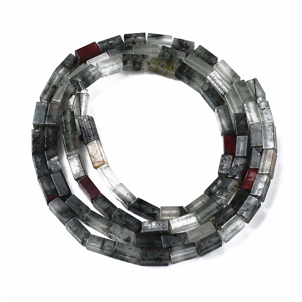 PandaHall Natural African Bloodstone Beads Strands, Cuboid, 4~5x2x2mm, Hole: 0.8mm, about 82~84pcs/strand, 14.76~15.15 inch(37.5~38.5cm)...
PandaHall Natural African Bloodstone Beads Strands, Cuboid, 4~5x2x2mm, Hole: 0.8mm, about 82~84pcs/strand, 14.76~15.15 inch(37.5~38.5cm)...
