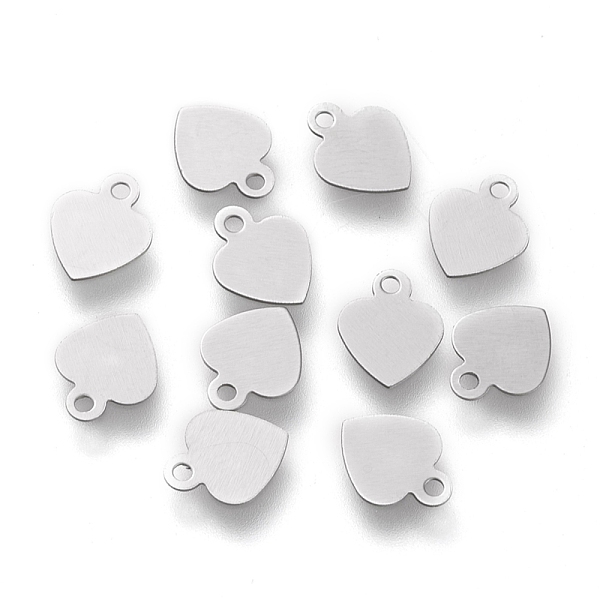PandaHall 304 Stainless Steel Charms, Laser Cut, Stamping Blank Tag, Heart, Stainless Steel Color, 7.5x6.5x0.2mm, Hole: 1mm 304 Stainless...
PandaHall 304 Stainless Steel Charms, Laser Cut, Stamping Blank Tag, Heart, Stainless Steel Color, 7.5x6.5x0.2mm, Hole: 1mm 304 Stainless...