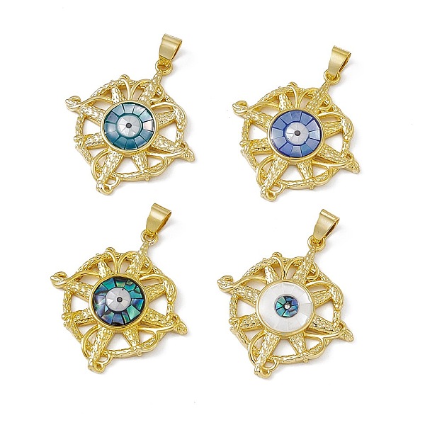 PandaHall Natural Shell Pendants, Flat Round Charms with Evil Eye, Dyed, with Rack Plating Golden Tone Brass Findings, Long-Lasting Plated..., Multicolor
PandaHall Natural Shell Pendants, Flat Round Charms with Evil Eye, Dyed, with Rack Plating Golden Tone Brass Findings, Long-Lasting Plated..., Multicolor