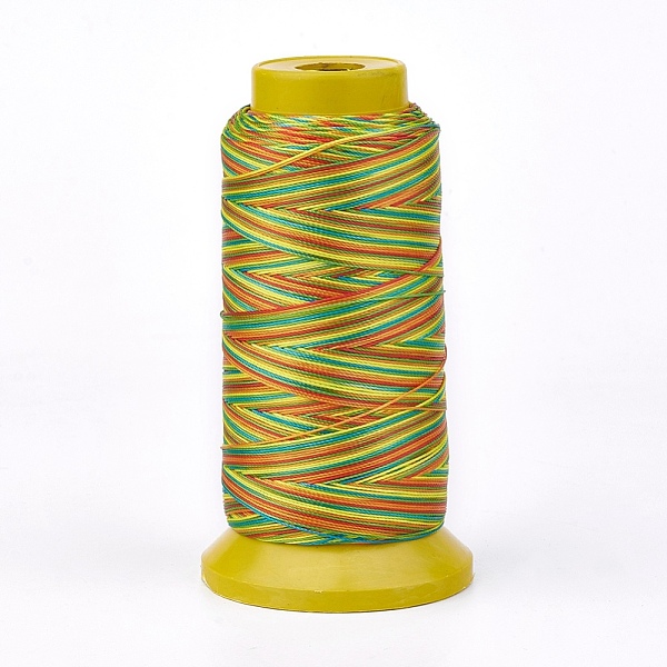 PandaHall Polyester Thread, for Custom Woven Jewelry Making, Colorful, 0.7mm, about 310m/roll Polyester
PandaHall Polyester Thread, for Custom Woven Jewelry Making, Colorful, 0.7mm, about 310m/roll Polyester