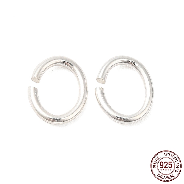 PandaHall 925 Sterling Silver Open Jump Rings, Oval, Silver, 18 Gauge, 7.5x6x1mm, Inner Diameter: 4.5x5.5mm, about 71pcs/10g Sterling Silver...
PandaHall 925 Sterling Silver Open Jump Rings, Oval, Silver, 18 Gauge, 7.5x6x1mm, Inner Diameter: 4.5x5.5mm, about 71pcs/10g Sterling Silver...