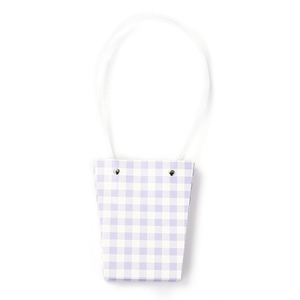 PandaHall Trapezoid Kraft Paper Portable Bags, with Plastic Haddles and Tartan Pattern, Lilac, 36x13x0.8cm Paper Tartan Purple
PandaHall Trapezoid Kraft Paper Portable Bags, with Plastic Haddles and Tartan Pattern, Lilac, 36x13x0.8cm Paper Tartan Purple