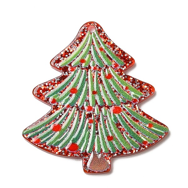 PandaHall Christmas Themed Acrylic Pendants, Christmas Tree, 38.5x36x2.5mm, Hole: 1.4mm Acrylic Christmas Tree
PandaHall Christmas Themed Acrylic Pendants, Christmas Tree, 38.5x36x2.5mm, Hole: 1.4mm Acrylic Christmas Tree