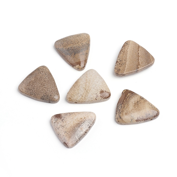 PandaHall Natural Picture Jasper Beads, Top Drilled Beads, Triangle, 28.5x25~25.5x5.5~6mm, Hole: 1mm Picture Jasper Triangle
PandaHall Natural Picture Jasper Beads, Top Drilled Beads, Triangle, 28.5x25~25.5x5.5~6mm, Hole: 1mm Picture Jasper Triangle