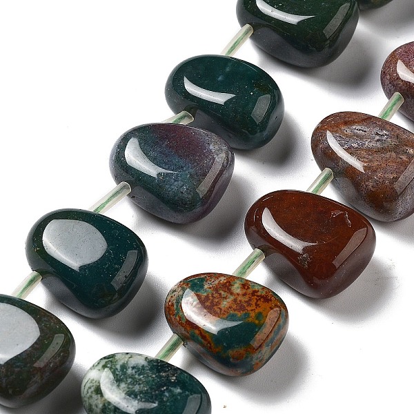 PandaHall Natural Indian Agate Beads Strands, Teardrop, Top Drilled, 22.5~26x14.5~19x12~14.5mm, Hole: 0.9mm, about 8~9pcs/strand...
PandaHall Natural Indian Agate Beads Strands, Teardrop, Top Drilled, 22.5~26x14.5~19x12~14.5mm, Hole: 0.9mm, about 8~9pcs/strand...