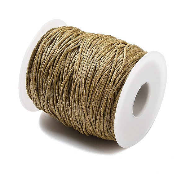 PandaHall Waxed Cotton Cords, Multi-Ply Round Cord, Macrame Artisan String for Jewelry Making, Dark Goldenrod, 1mm Waxed Cotton Cord Round
PandaHall Waxed Cotton Cords, Multi-Ply Round Cord, Macrame Artisan String for Jewelry Making, Dark Goldenrod, 1mm Waxed Cotton Cord Round