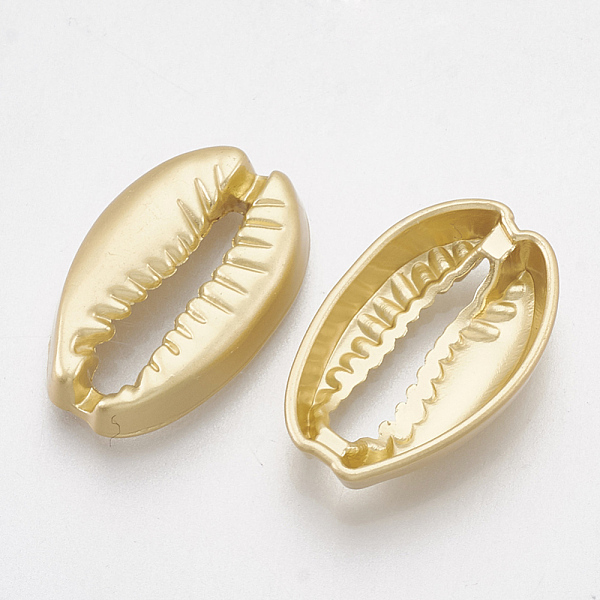 PandaHall Smooth Surface Alloy Links connectors, Cowrie Shell Shape, Matte Gold Color, 19x12x4mm Alloy Others
PandaHall Smooth Surface Alloy Links connectors, Cowrie Shell Shape, Matte Gold Color, 19x12x4mm Alloy Others