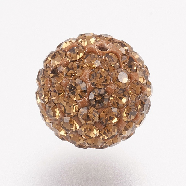 PandaHall Czech Rhinestone Beads, PP6(1.3~1.35mm), Pave Disco Ball Beads, Polymer Clay, Round, 220_Smoke Topaz, 4~4.5mm, Hole: 1mm, about..., Yellow
PandaHall Czech Rhinestone Beads, PP6(1.3~1.35mm), Pave Disco Ball Beads, Polymer Clay, Round, 220_Smoke Topaz, 4~4.5mm, Hole: 1mm, about..., Yellow