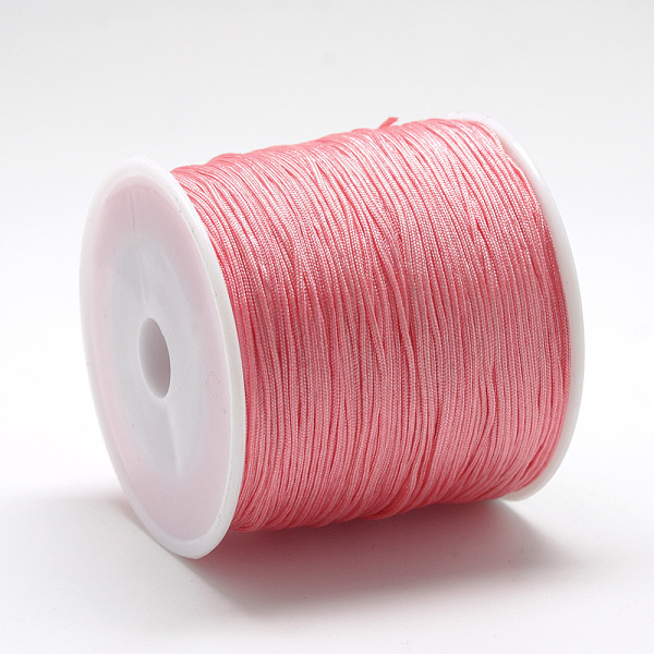 PandaHall Nylon Thread, Chinese Knotting Cord, Light Salmon, 0.8mm, about 109.36 yards(100m)/roll Nylon Red
PandaHall Nylon Thread, Chinese Knotting Cord, Light Salmon, 0.8mm, about 109.36 yards(100m)/roll Nylon Red