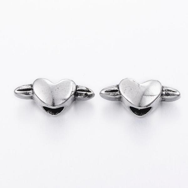 PandaHall 304 Stainless Steel European Beads, Large Hole Beads, Heart with Wing, Antique Silver, 7x17.5x8mm, Hole: 5mm 304 Stainless Steel...
PandaHall 304 Stainless Steel European Beads, Large Hole Beads, Heart with Wing, Antique Silver, 7x17.5x8mm, Hole: 5mm 304 Stainless Steel...