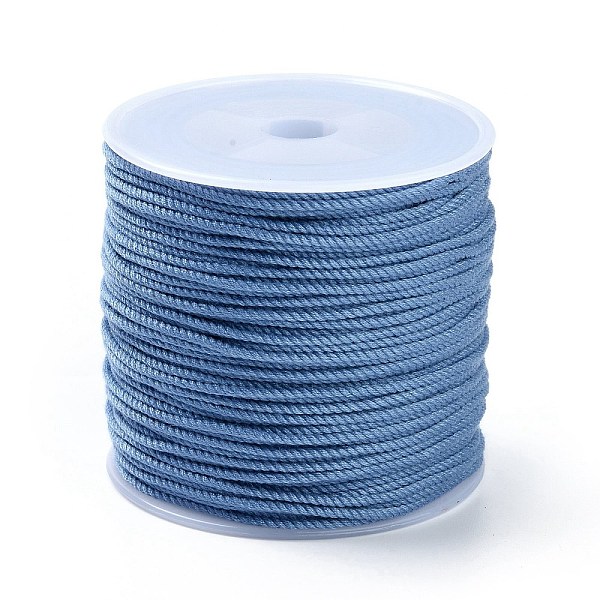 PandaHall Macrame Cotton Cord, Braided Rope, with Plastic Reel, for Wall Hanging, Crafts, Gift Wrapping, Steel Blue, 1.2mm, about 54.68...
PandaHall Macrame Cotton Cord, Braided Rope, with Plastic Reel, for Wall Hanging, Crafts, Gift Wrapping, Steel Blue, 1.2mm, about 54.68...