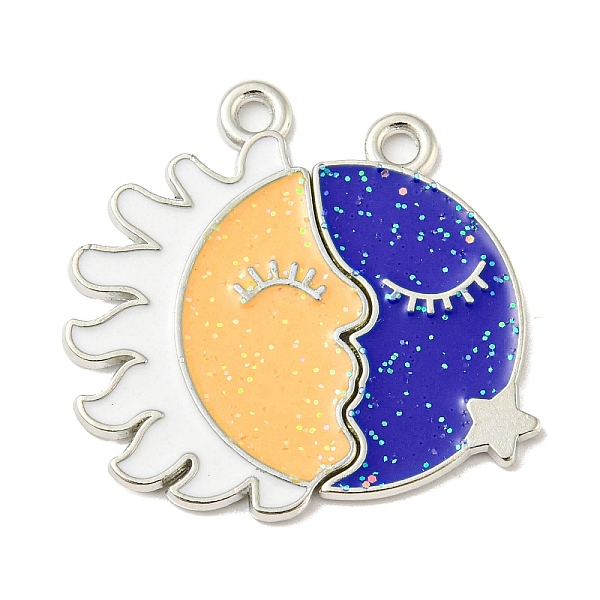 PandaHall Sequins Alloy Enamel Split Pendants, Cadmium Free & Lead Free, Sun Charm, Platinum, 26x28.5x1.3mm, Hole: 1.8mm Alloy+Enamel Sun
PandaHall Sequins Alloy Enamel Split Pendants, Cadmium Free & Lead Free, Sun Charm, Platinum, 26x28.5x1.3mm, Hole: 1.8mm Alloy+Enamel Sun