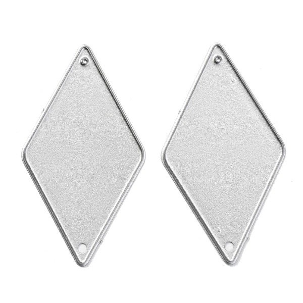 PandaHall Carbon Steel Cutting Dies Stencils, for DIY Leather Making, Rhombus, Matte Platinum Color, 55x30mm Carbon Steel
PandaHall Carbon Steel Cutting Dies Stencils, for DIY Leather Making, Rhombus, Matte Platinum Color, 55x30mm Carbon Steel