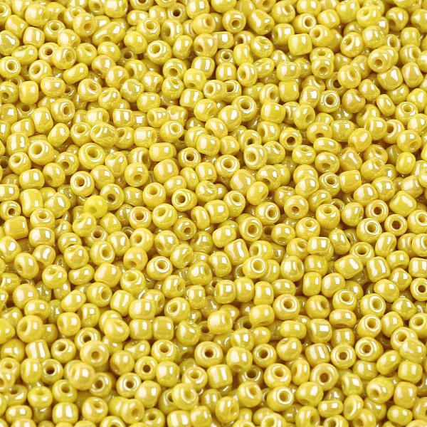 PandaHall Glass Seed Beads, Opaque Colors Lustered, Round, Yellow, 3mm, Hole: 1mm, about 2222pcs/100g Glass Yellow
PandaHall Glass Seed Beads, Opaque Colors Lustered, Round, Yellow, 3mm, Hole: 1mm, about 2222pcs/100g Glass Yellow