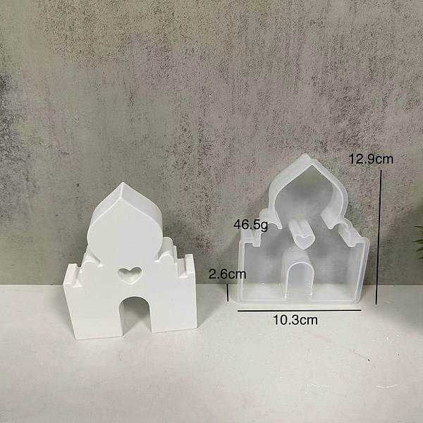 PandaHall Decoration DIY Silicone Mold, Resin Casting Molds, for UV Resin, Epoxy Resin Craft Making, Castle, 130x103x26mm, Inner Diameter...
PandaHall Decoration DIY Silicone Mold, Resin Casting Molds, for UV Resin, Epoxy Resin Craft Making, Castle, 130x103x26mm, Inner Diameter...