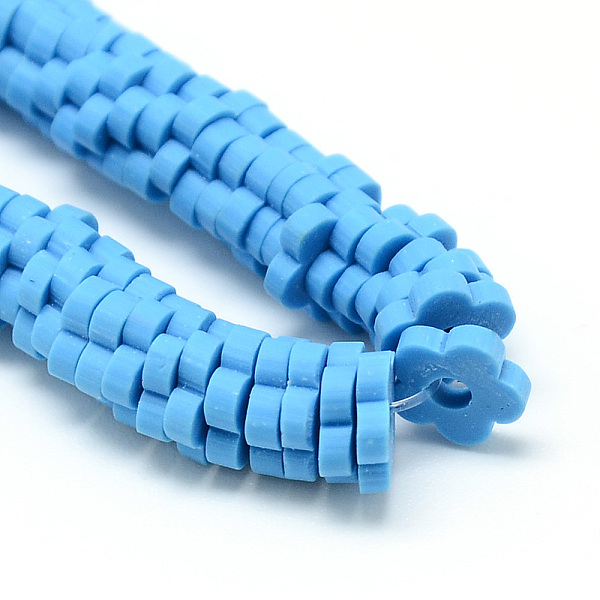 PandaHall Polymer Clay Bead Strands, Flower, Dodger Blue, 4~6x4~6x1~1.5mm, Hole: 2mm, about 313~350pcs/strand, 15.35 inch~16.14 inch Polymer...
PandaHall Polymer Clay Bead Strands, Flower, Dodger Blue, 4~6x4~6x1~1.5mm, Hole: 2mm, about 313~350pcs/strand, 15.35 inch~16.14 inch Polymer...