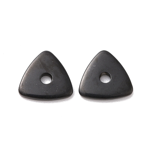 PandaHall 304 Stainless Steel Beads, Triangle, Electrophoresis Black, 6x6x1mm, Hole: 1mm 304 Stainless Steel Triangle
PandaHall 304 Stainless Steel Beads, Triangle, Electrophoresis Black, 6x6x1mm, Hole: 1mm 304 Stainless Steel Triangle