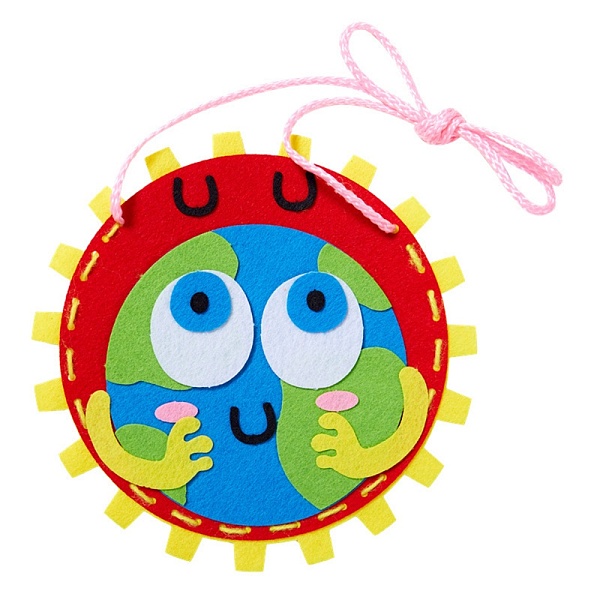 PandaHall The Earth Day Theme DIY Non Woven Cloth Cartoon Earth-shaped Bag Kits, with Random Color Cords, Plastic Pin and Adhesive Patch..., Multicolor
PandaHall The Earth Day Theme DIY Non Woven Cloth Cartoon Earth-shaped Bag Kits, with Random Color Cords, Plastic Pin and Adhesive Patch..., Multicolor