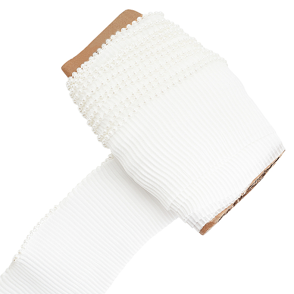 PandaHall ARRICRAFT Polyester Ribbon For Oversleeve, Socks, Garments and Shoes, with Plastic Beads Lace, White, 2-3/4 inch(70mm), about...
PandaHall ARRICRAFT Polyester Ribbon For Oversleeve, Socks, Garments and Shoes, with Plastic Beads Lace, White, 2-3/4 inch(70mm), about...