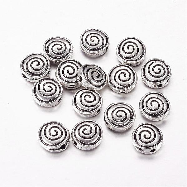 PandaHall Tibetan Style Alloy Beads, Lead Free and Cadmium Free, Flat Round, Antique Silver, 8x8x4mm, Hole: 1mm Alloy Flat Round
PandaHall Tibetan Style Alloy Beads, Lead Free and Cadmium Free, Flat Round, Antique Silver, 8x8x4mm, Hole: 1mm Alloy Flat Round