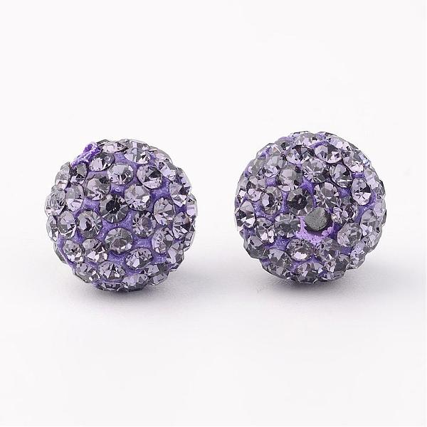 PandaHall Grade A Rhinestone Beads, Pave Disco Ball Beads, Resin and China Clay, Round, Purple, PP11(1.7~1.8mm), 10mm, Hole: 1.5mm Polymer...
PandaHall Grade A Rhinestone Beads, Pave Disco Ball Beads, Resin and China Clay, Round, Purple, PP11(1.7~1.8mm), 10mm, Hole: 1.5mm Polymer...