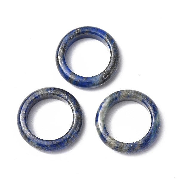 PandaHall Natural Lapis Lazuli Plain Band Ring, Gemstone Jewelry for Women, US Size 6 1/2(16.9mm) Lapis Lazuli
PandaHall Natural Lapis Lazuli Plain Band Ring, Gemstone Jewelry for Women, US Size 6 1/2(16.9mm) Lapis Lazuli