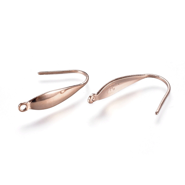 PandaHall 304 Stainless Steel Earring Hooks, Ear Wire, with Vertical Loop, Rose Gold, 21x4mm, Hole: 1.2mm, 21 Gauge, Pin: 0.7mm 304...
PandaHall 304 Stainless Steel Earring Hooks, Ear Wire, with Vertical Loop, Rose Gold, 21x4mm, Hole: 1.2mm, 21 Gauge, Pin: 0.7mm 304...