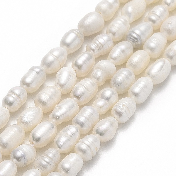 PandaHall Natural Cultured Freshwater Pearl Beads Strands, Rice, Linen, 5~7x4~5mm, Hole: 0.6mm, about 49~51pcs/strand, 13.58 inch(34.5cm)..., Brown
PandaHall Natural Cultured Freshwater Pearl Beads Strands, Rice, Linen, 5~7x4~5mm, Hole: 0.6mm, about 49~51pcs/strand, 13.58 inch(34.5cm)..., Brown