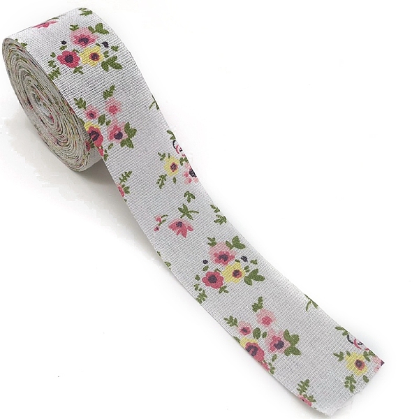 PandaHall Cotton Linen Printed Ribbons, Garment Accessories, Flat, Flower, 1-5/8 inch(40mm) Cotton Flower
PandaHall Cotton Linen Printed Ribbons, Garment Accessories, Flat, Flower, 1-5/8 inch(40mm) Cotton Flower