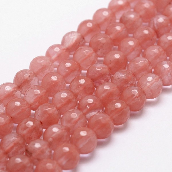 PandaHall Cherry Quartz Glass Beads Strands, Faceted, Round, 6mm, Hole: 1mm, about 61pcs/strand, 14.9 inch~15.1 inch Cherry Quartz Glass...
PandaHall Cherry Quartz Glass Beads Strands, Faceted, Round, 6mm, Hole: 1mm, about 61pcs/strand, 14.9 inch~15.1 inch Cherry Quartz Glass...