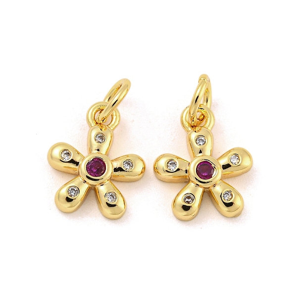 PandaHall Brass Micro Pave Cubic Zirconia Pendants, Real 18K Gold Plated, Flower, Purple, 11.5x9.5x2.5mm, Hole: 3mm Brass+Cubic Zirconia...
PandaHall Brass Micro Pave Cubic Zirconia Pendants, Real 18K Gold Plated, Flower, Purple, 11.5x9.5x2.5mm, Hole: 3mm Brass+Cubic Zirconia...