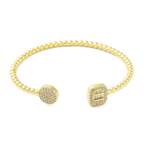PandaHall Brass Micro Pave Cubic Zirconia Cuff Bangles, Long-Lasting Plated, Cadmium Free & Lead Free, Real 18K Gold Plated, Inner Diameter..., Clear
PandaHall Brass Micro Pave Cubic Zirconia Cuff Bangles, Long-Lasting Plated, Cadmium Free & Lead Free, Real 18K Gold Plated, Inner Diameter..., Clear