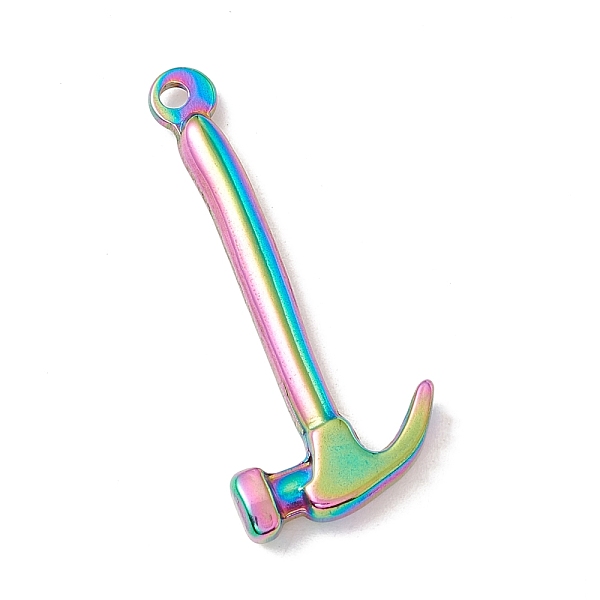 PandaHall Ion Plating(IP) 304 Stainless Steel Pendants, Hammer, Rainbow Color, 34x15.5x3.5mm, Hole: 2mm 304 Stainless Steel Tool
PandaHall Ion Plating(IP) 304 Stainless Steel Pendants, Hammer, Rainbow Color, 34x15.5x3.5mm, Hole: 2mm 304 Stainless Steel Tool