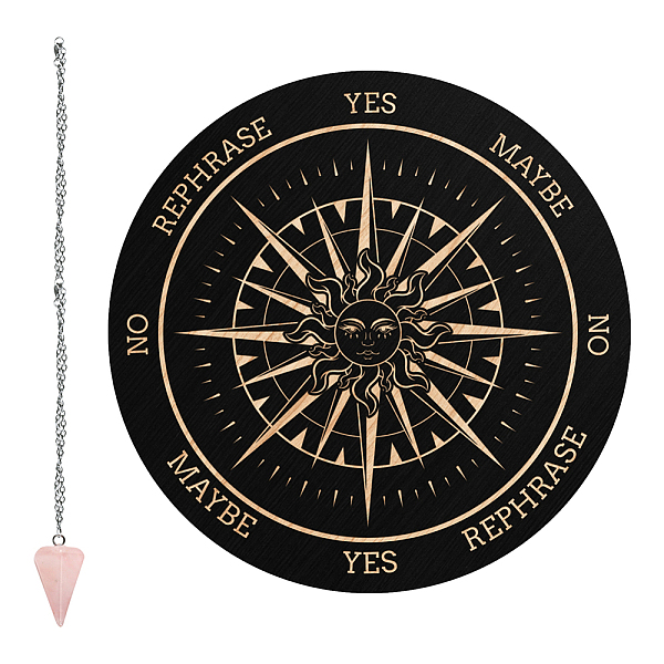 PandaHall CRASPIRE 1Pc Cone/Spike/Pendulum Natural Rose Quartz Stone Pendants, 1Pc 304 Stainless Steel Cable Chain Necklaces, 1Pc PVC Custom...
PandaHall CRASPIRE 1Pc Cone/Spike/Pendulum Natural Rose Quartz Stone Pendants, 1Pc 304 Stainless Steel Cable Chain Necklaces, 1Pc PVC Custom...