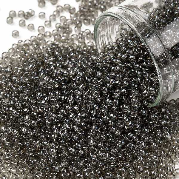 PandaHall TOHO Round Seed Beads, Japanese Seed Beads, (120) Smoke Transparent Luster, 11/0, 2.2mm, Hole: 0.8mm, about 1110pcs/10g Glass Gray
PandaHall TOHO Round Seed Beads, Japanese Seed Beads, (120) Smoke Transparent Luster, 11/0, 2.2mm, Hole: 0.8mm, about 1110pcs/10g Glass Gray