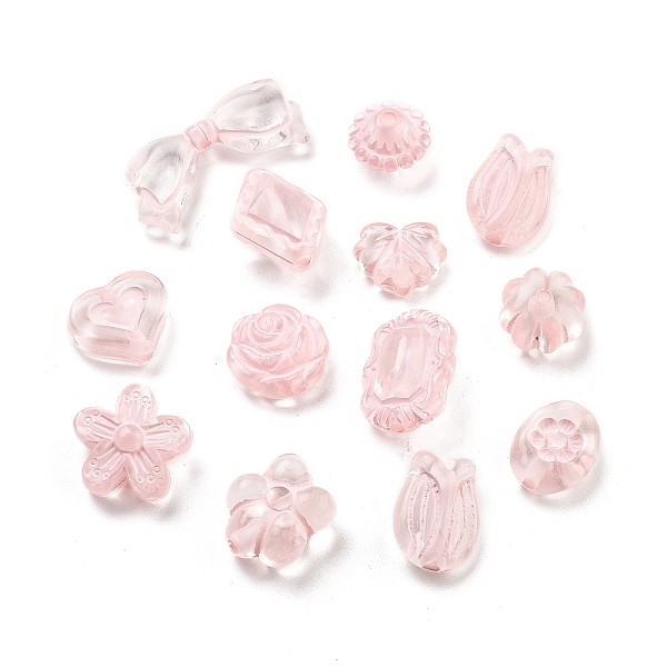 PandaHall Transparent Acrylic Beads, Mixed Shapes, Pink, 10~18x11~28.5x4.5~12mm, Hole: 1.6~2.5mm, 683pcs/500g Acrylic Mixed Shapes Pink
PandaHall Transparent Acrylic Beads, Mixed Shapes, Pink, 10~18x11~28.5x4.5~12mm, Hole: 1.6~2.5mm, 683pcs/500g Acrylic Mixed Shapes Pink
