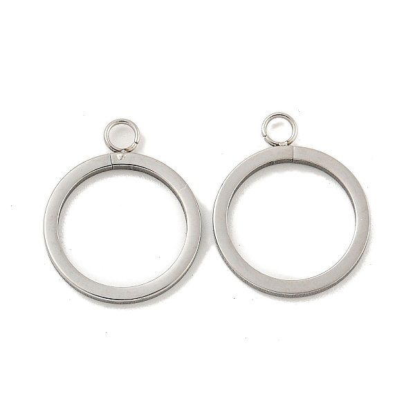 PandaHall 304 Stainless Steel Pendants, Laser Cut, Ring Charm, Stainless Steel Color, 15x12.5x1mm, Hole: 2mm 304 Stainless Steel Ring
PandaHall 304 Stainless Steel Pendants, Laser Cut, Ring Charm, Stainless Steel Color, 15x12.5x1mm, Hole: 2mm 304 Stainless Steel Ring
