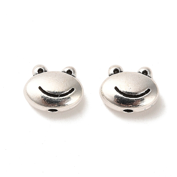 PandaHall Tibetan Style Alloy Beads, Cadmium Free & Lead Free, Frog, Antique Silver, 8.5x10x5mm, Hole: 1.6mm, about 735pcs/1000g Alloy Frog
PandaHall Tibetan Style Alloy Beads, Cadmium Free & Lead Free, Frog, Antique Silver, 8.5x10x5mm, Hole: 1.6mm, about 735pcs/1000g Alloy Frog