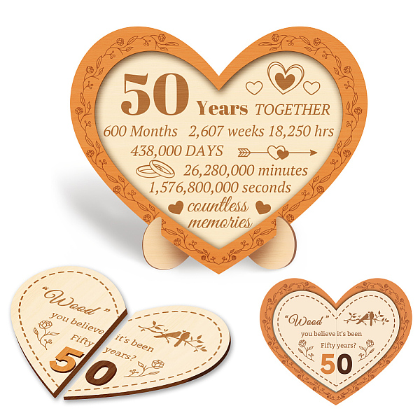 PandaHall Wood Heart Shape Anniversary Commemorative Display Decorations, for Home Decoration, Heart, 200x240x6mm Wood Heart
PandaHall Wood Heart Shape Anniversary Commemorative Display Decorations, for Home Decoration, Heart, 200x240x6mm Wood Heart
